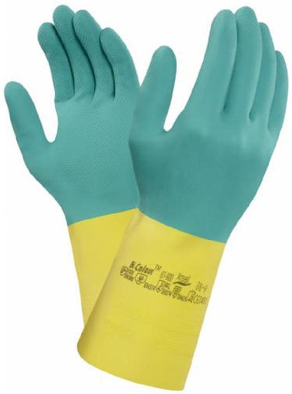 Ansell AlphaTec Latex Neoprene Blend Chemical Resistant Gloves 87-900 Ansell