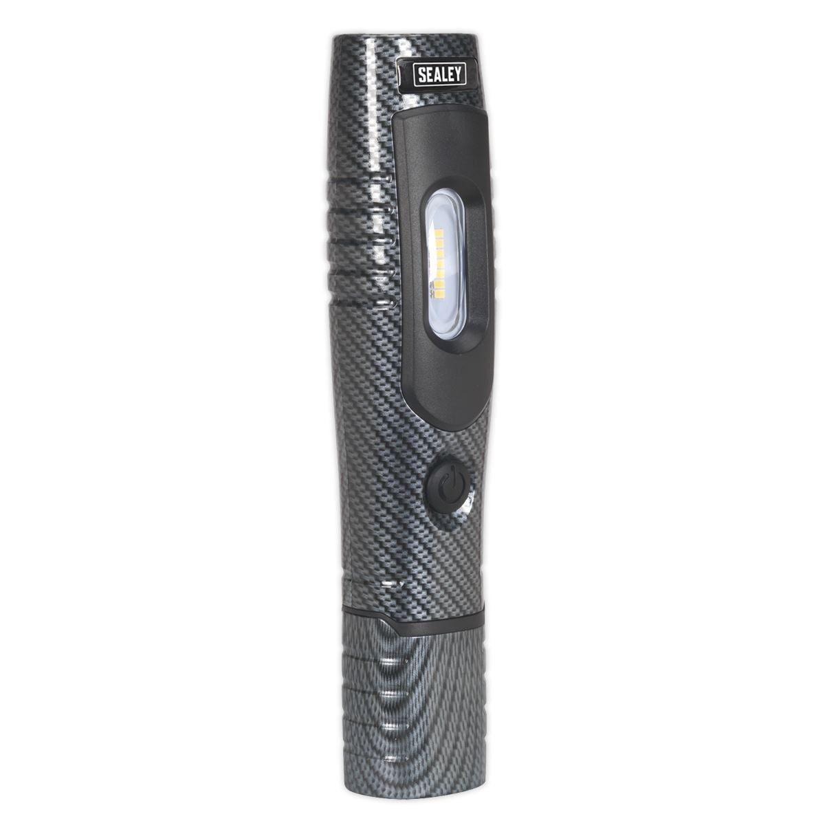 Sealey LED3602CF Rechargeable 360° Inspection Light 4W & 3W SMD LED Carbon Fibre Effect Lithium-ion Sealey