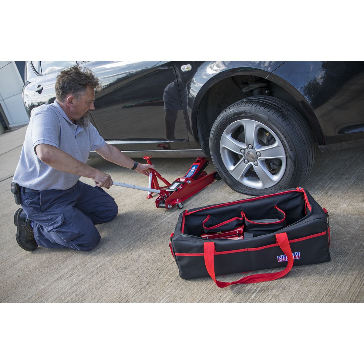 Sealey AP600JB Trolley Jack Bag 600mm Sealey