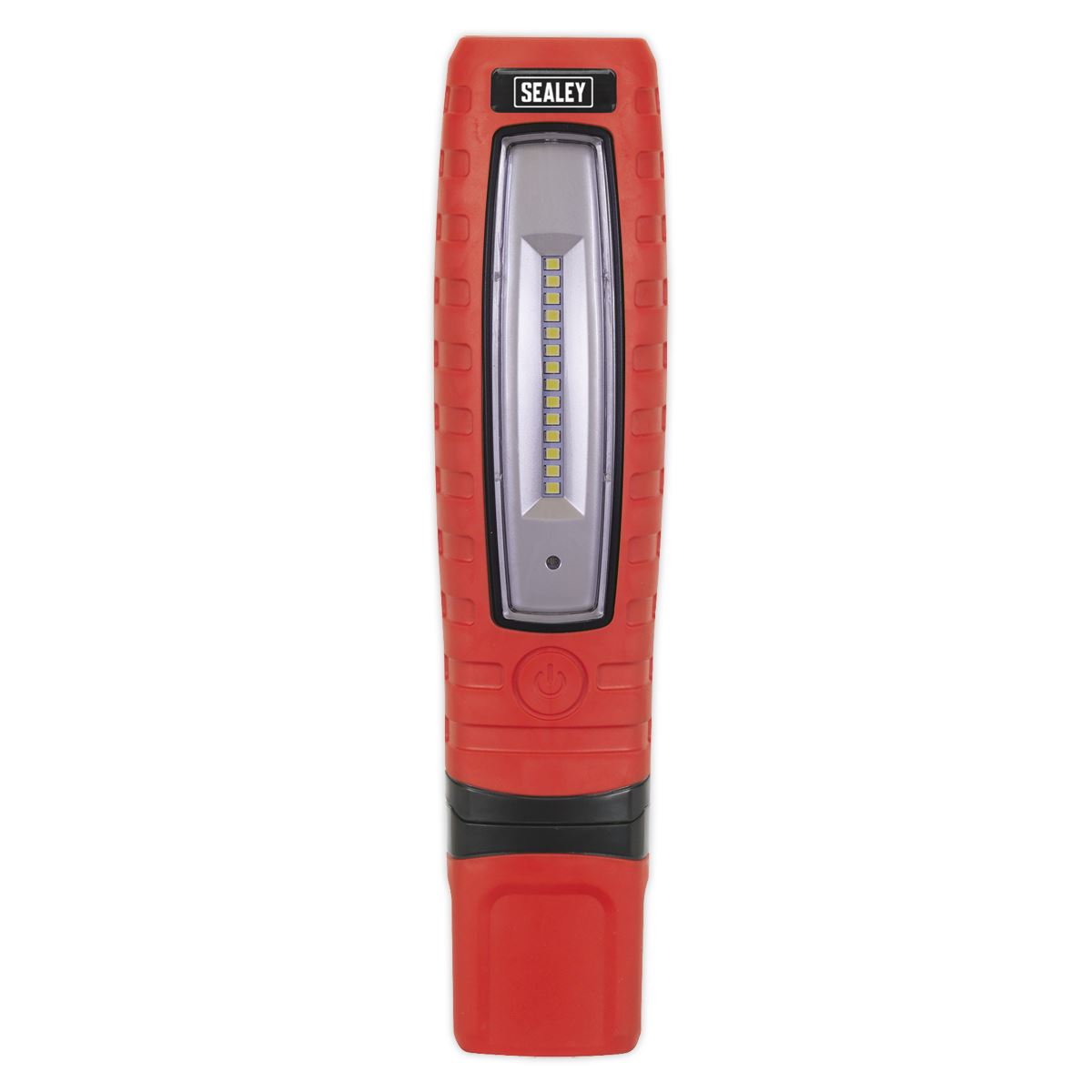 Sealey LED360R Rechargeable 360° Inspection Light 8W & 3W SMD LED Red Lithium-ion Sealey