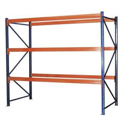 Sealey APR3001 Heavy-Duty Racking Unit with 3 Beam Set 1000kg Capacity Per Level Sealey