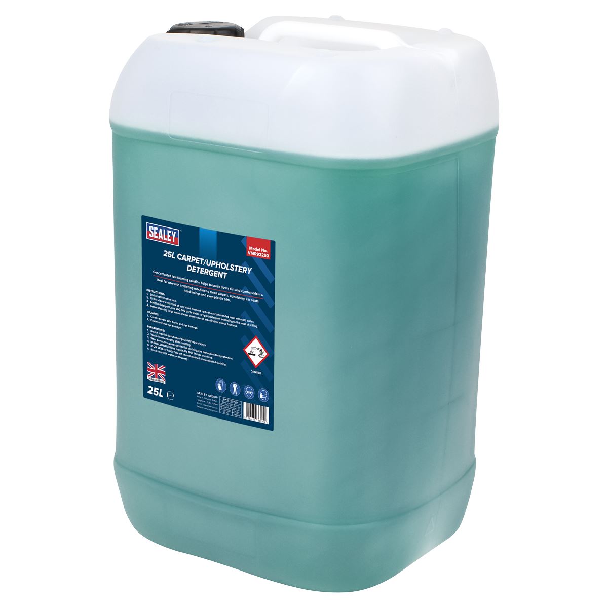 Sealey VMR92250 Carpet/Upholstery Detergent 25L Sealey