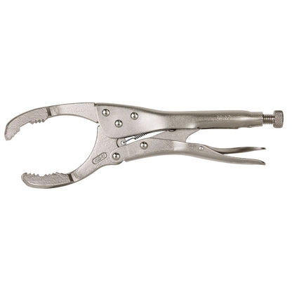 Sealey AK6423 Ø45-130mm Oil Filter Locking Pliers - Angled Sealey