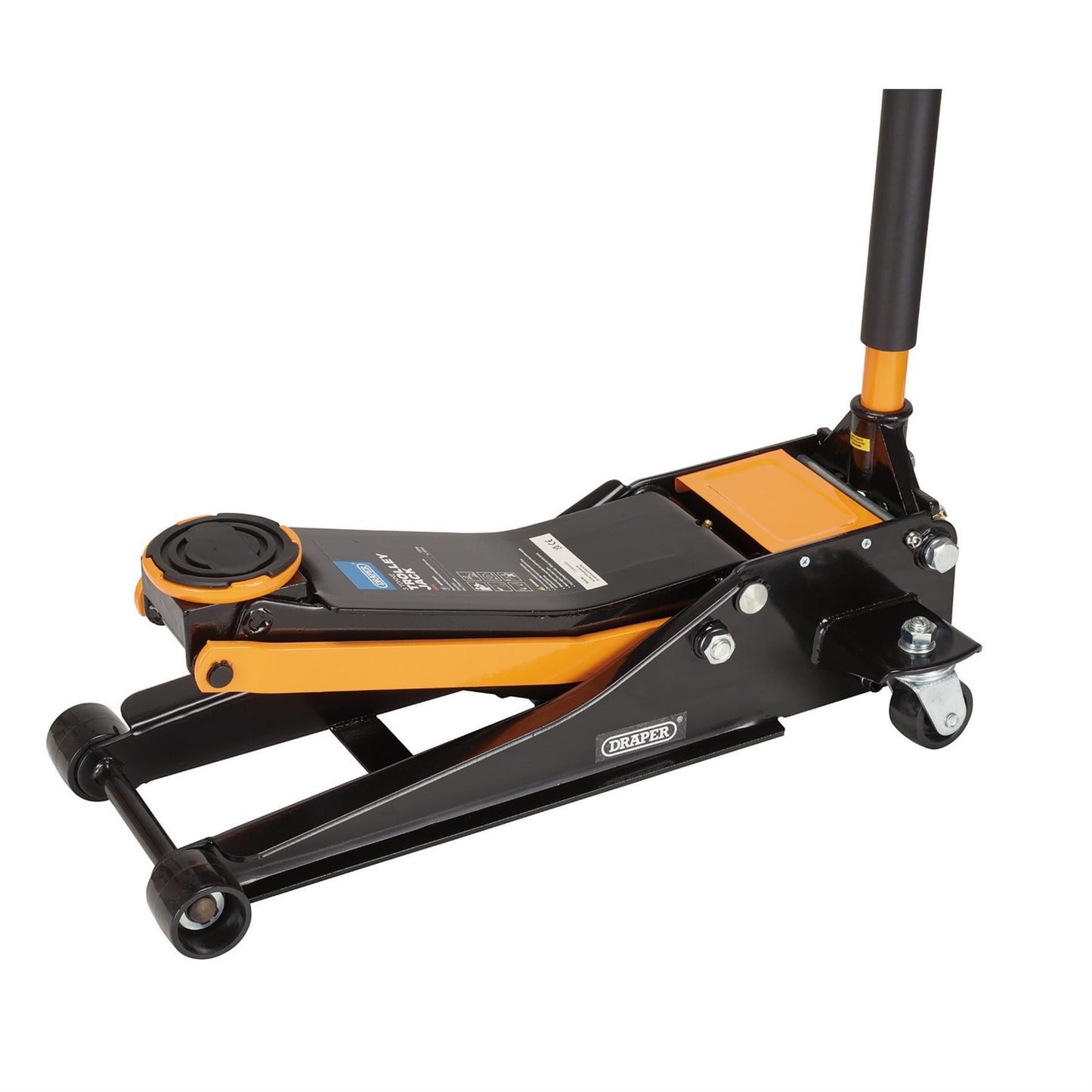 Draper 28494 Trolley Jack 3 Tonne Orange Draper