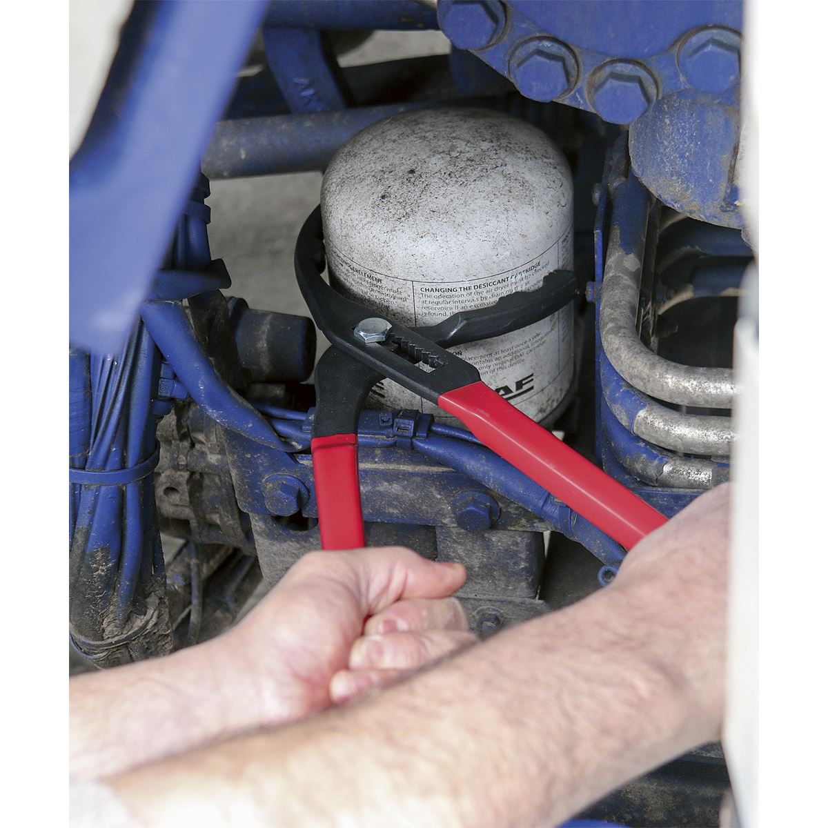 Sealey CV6412 Oil Filter Pliers Ø95-178mm - Commercial Sealey