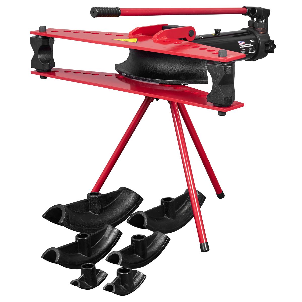 Sealey PBS91 Industrial Hydraulic Pipe Bender with Stand 15 Tonne Sealey