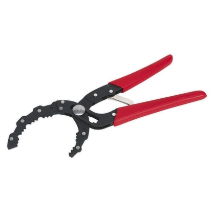 Sealey AK6419 Oil Filter Pliers - Auto-Adjusting Sealey