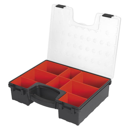 Sealey APAS3R Parts Storage Case with 8 Removable Compartments Sealey