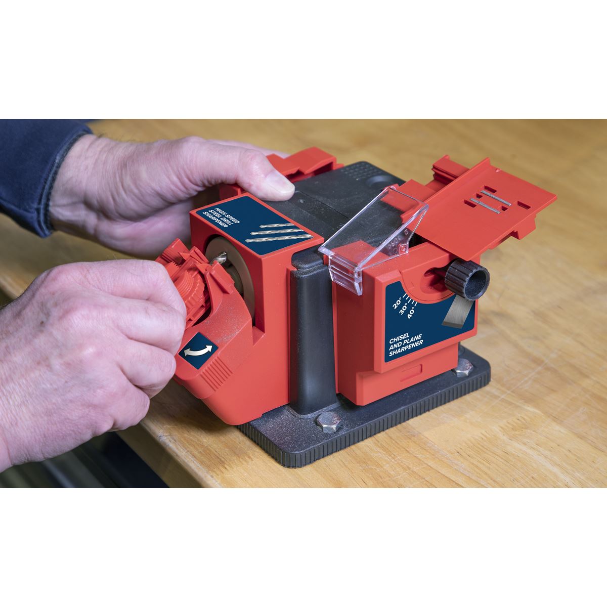 Sealey SMS2004 Multipurpose Sharpener - Bench Mounting 65W Sealey