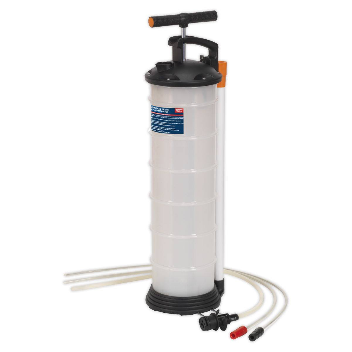 Sealey TP69 Vacuum Oil & Fluid Extractor Manual 6.5L Sealey