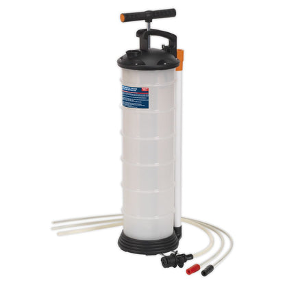 Sealey TP69 Vacuum Oil & Fluid Extractor Manual 6.5L Sealey