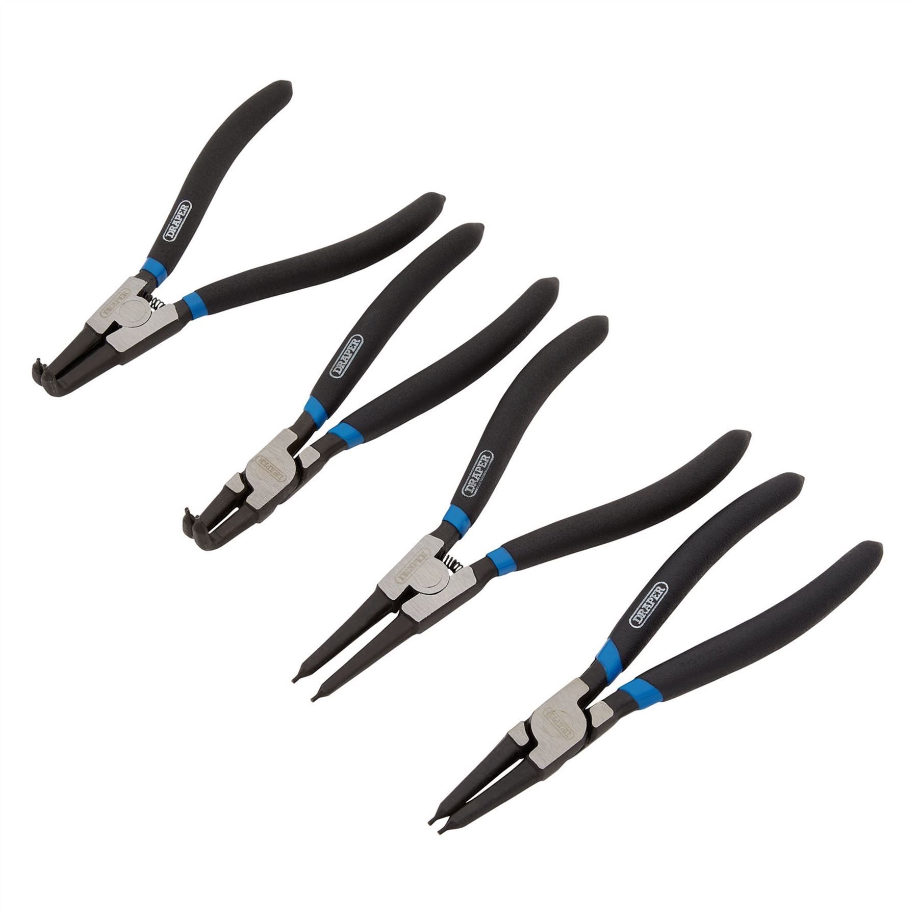 Draper 38999 Internal and External Circlip Pliers Set 4 Piece Draper