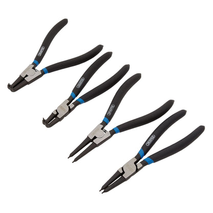 Draper 38999 Internal and External Circlip Pliers Set 4 Piece Draper