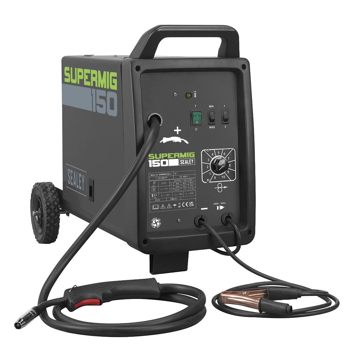 Sealey SUPERMIG150 Professional MIG Welder 150A 230V Sealey