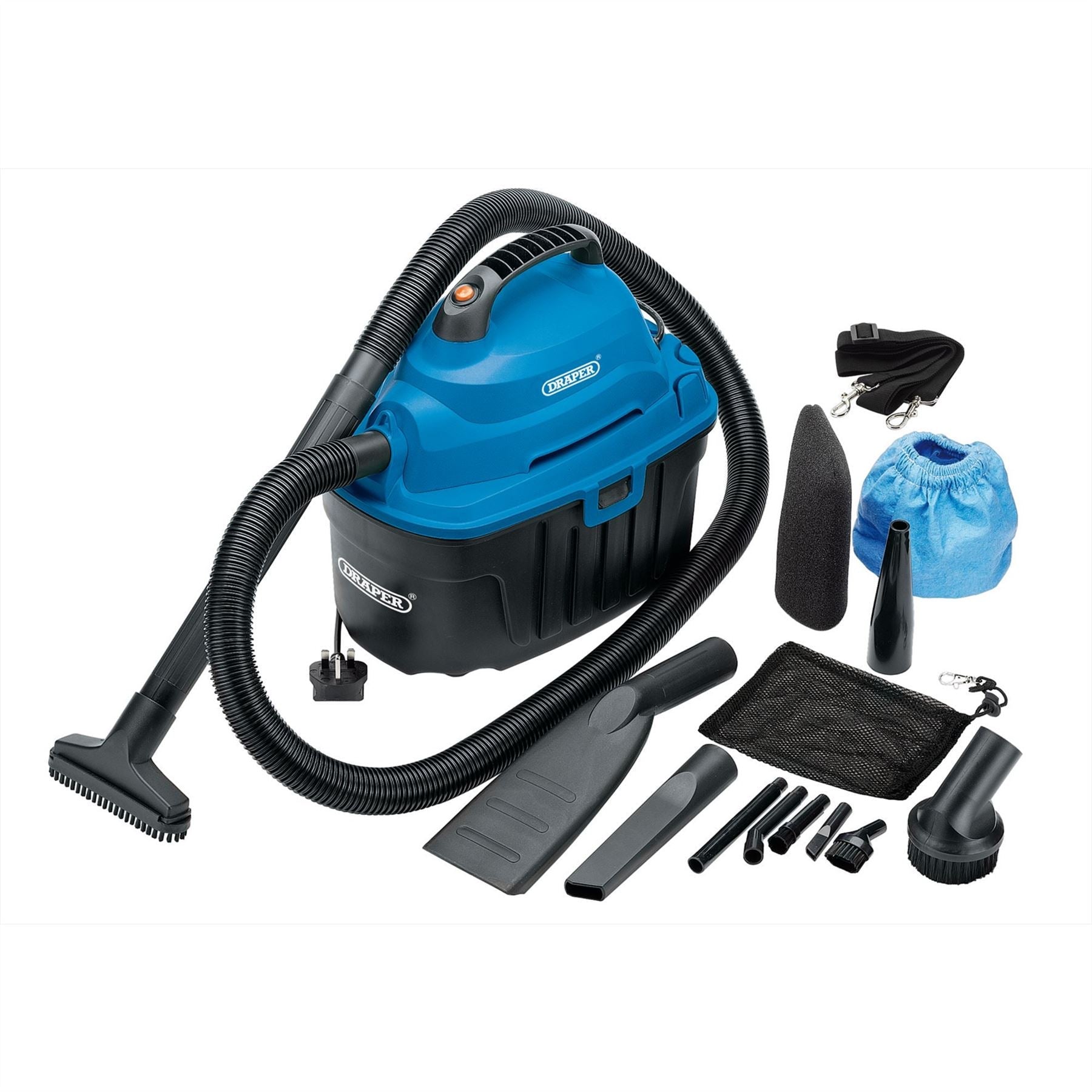 Draper 06489 Wet and Dry Vacuum Cleaner 10L 1000W Draper