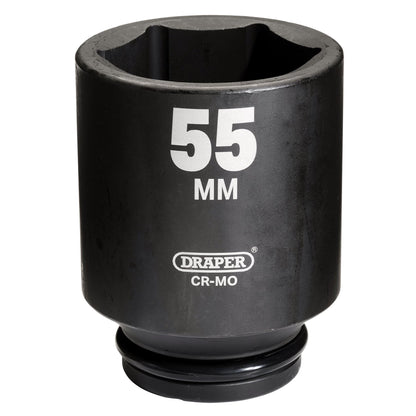 Draper 05085 Hi-TORQ® Deep Impact Socket 3/4" Sq. Dr. 55mm Draper