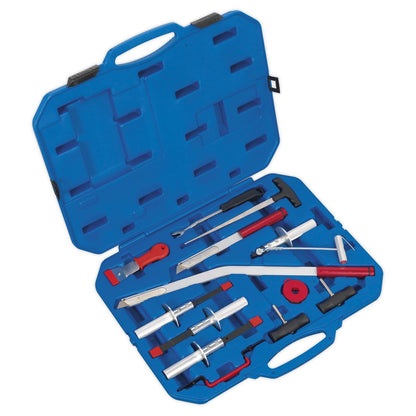 Sealey WK14 Windscreen Removal Tool Kit 14pc Sealey