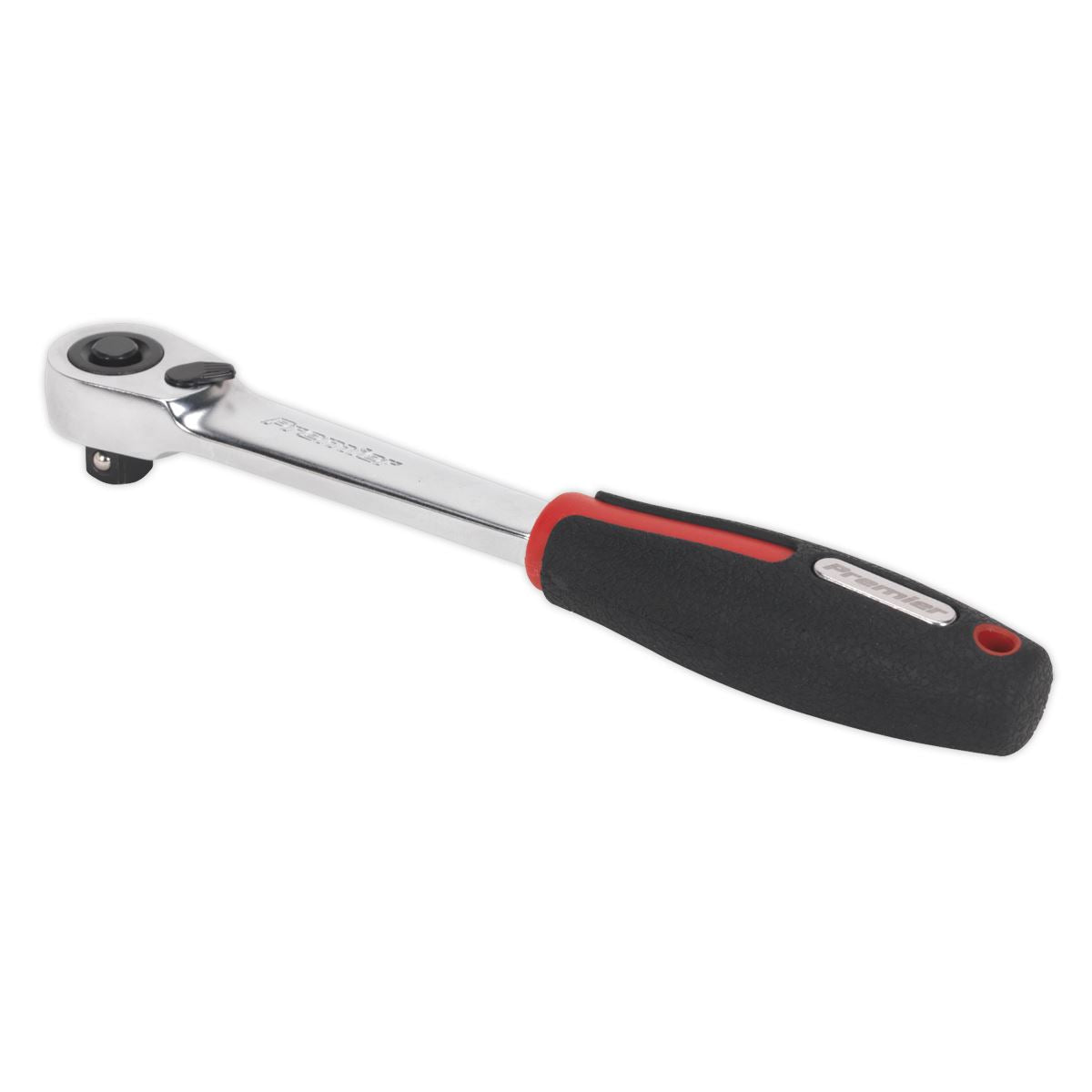 Sealey AK8981 Ratchet Wrench 3/8"Sq Drive Compact Head 72-Tooth Flip Reverse Premier Platinum Sealey