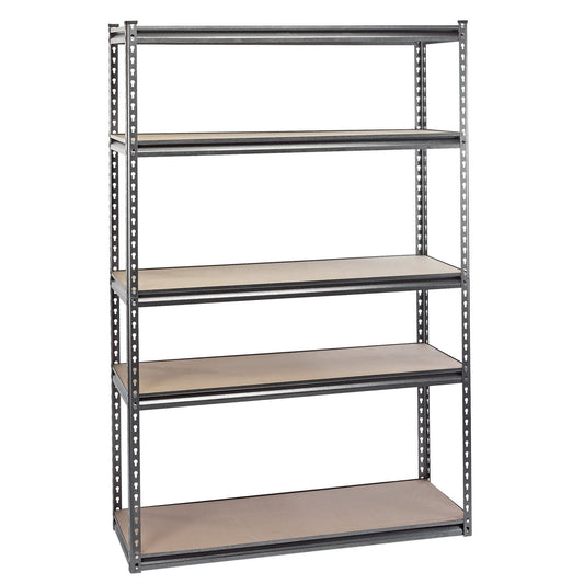Draper 21663 Expert Heavy Duty Steel Shelving Unit 5 Shelves L1220 x W450 x H1830mm Draper