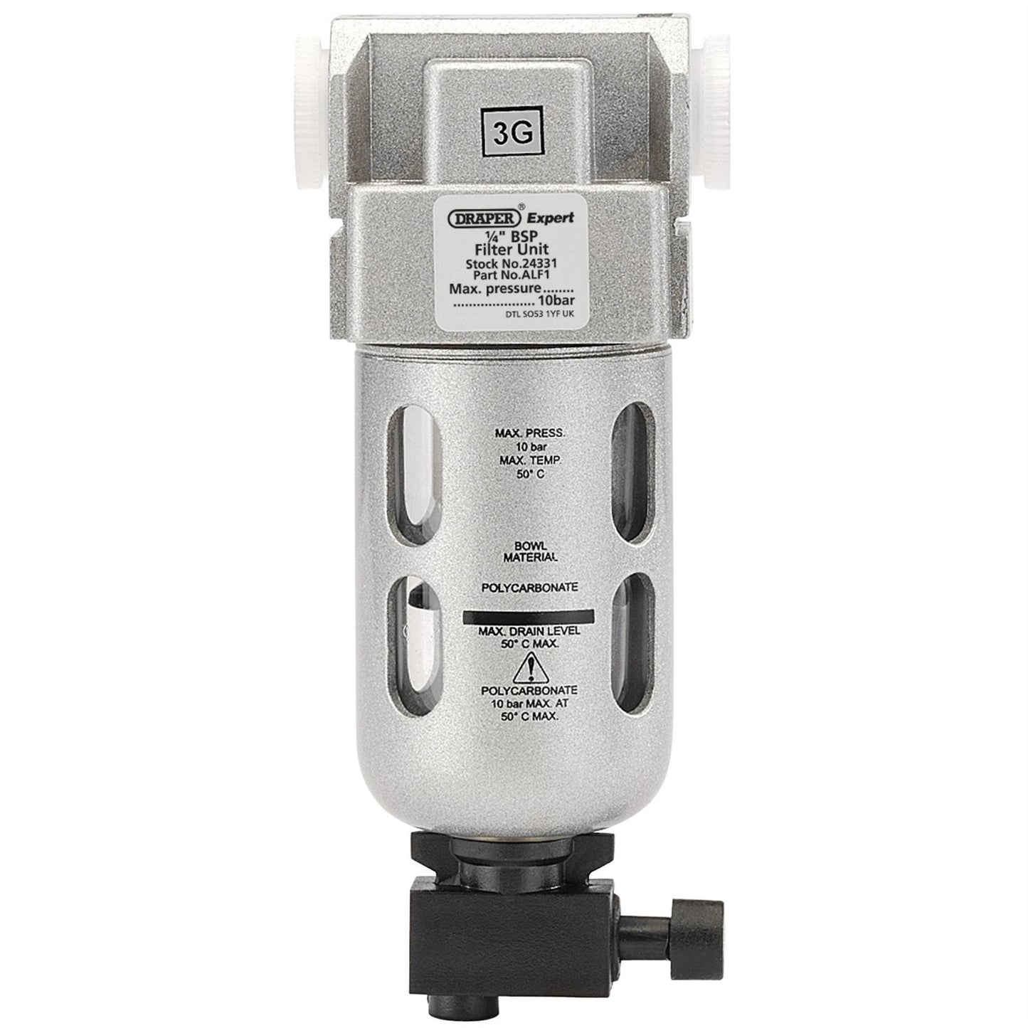 Draper 24331 1/4" BSP Filter Unit Draper