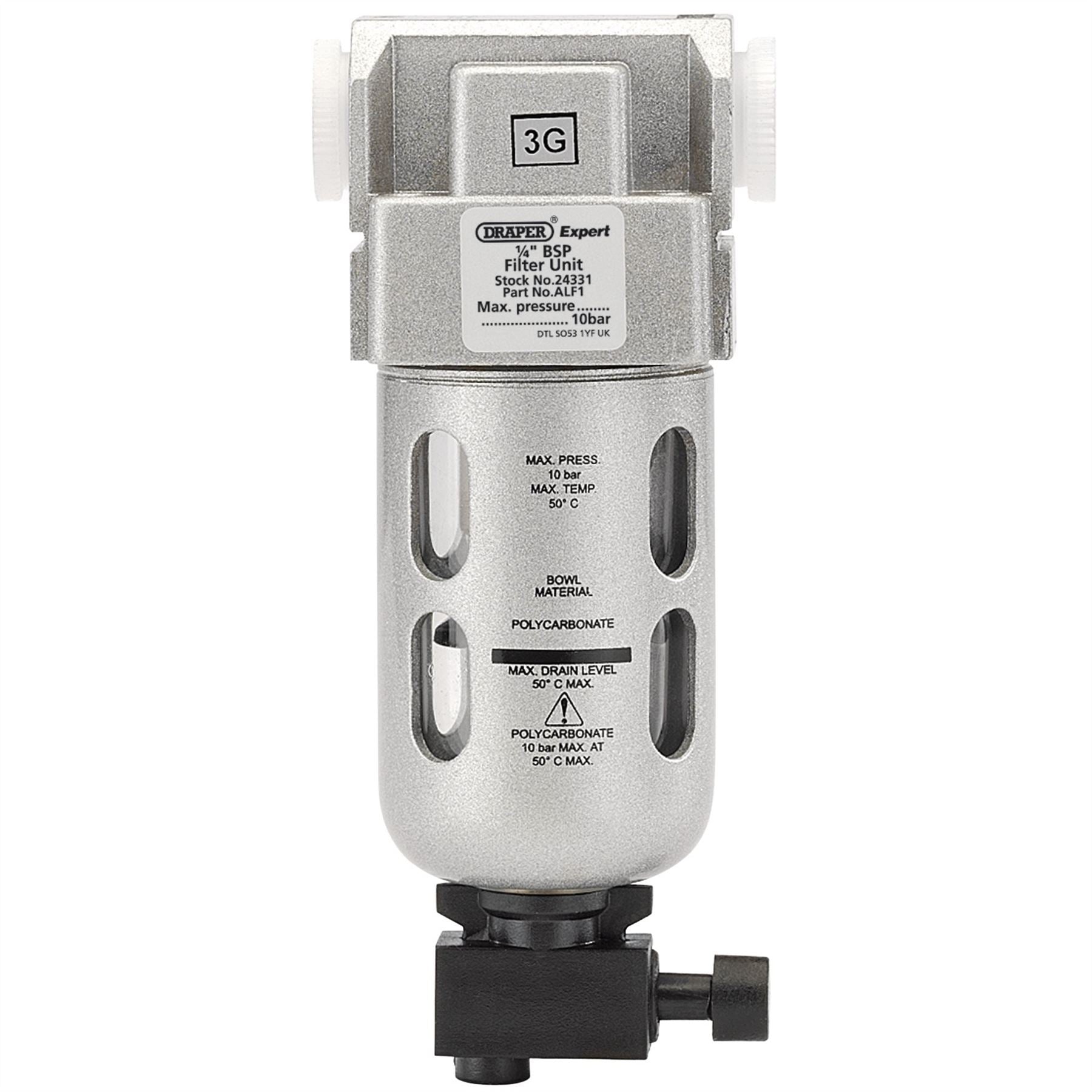 Draper 24331 1/4" BSP Filter Unit Draper