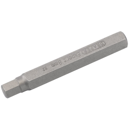 Draper 33336 8mm x 75mm Hexagonal 10mm Insert Bit for Mechanics Bit Sets 21932 33614 and 59985 Draper