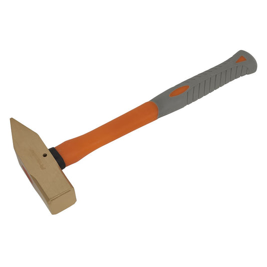 Sealey NS079 Cross Pein Engineer's Hammer 2.2lb - Non-Sparking Sealey