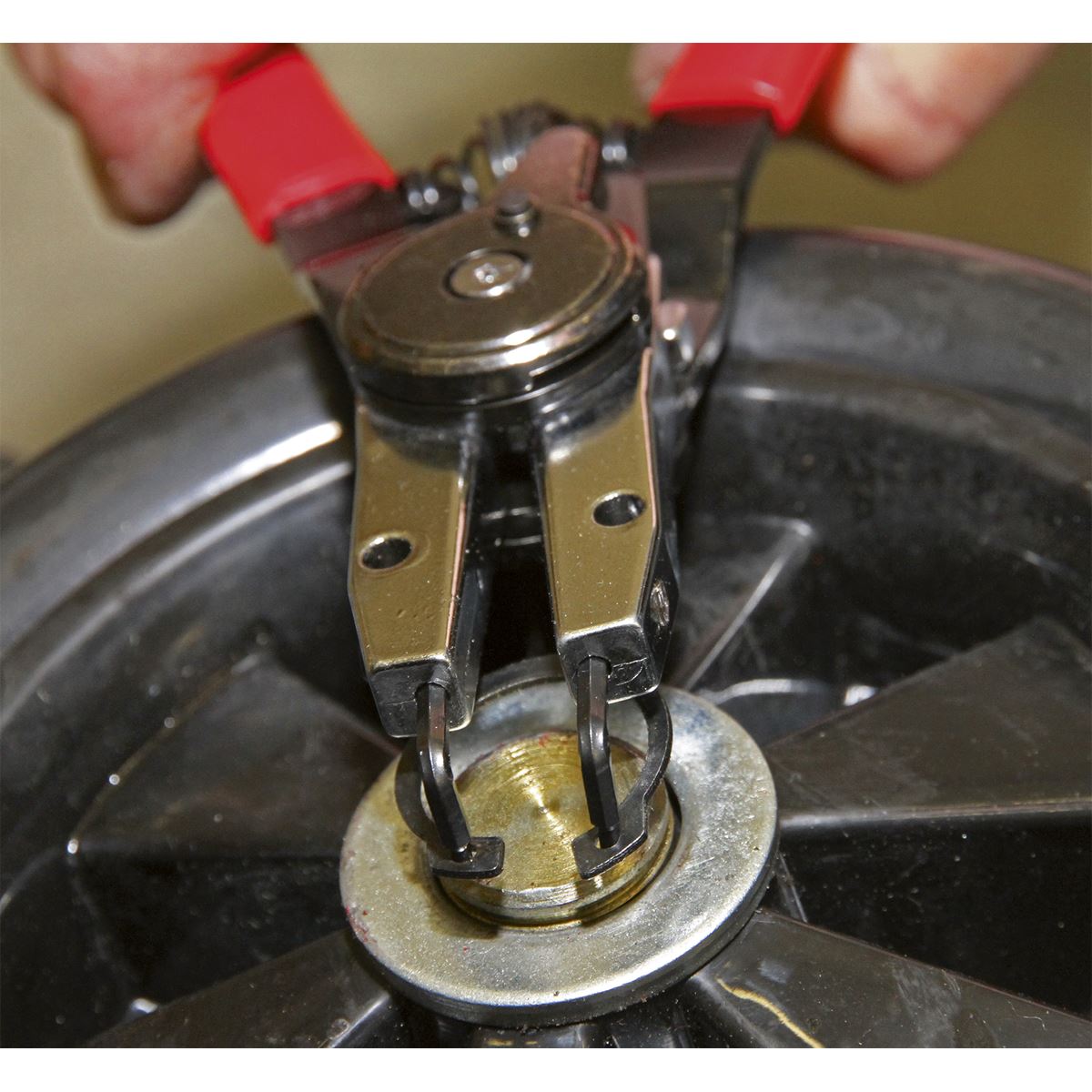 Sealey AK8453 Circlip Pliers Set Internal/External Quick Change Sealey