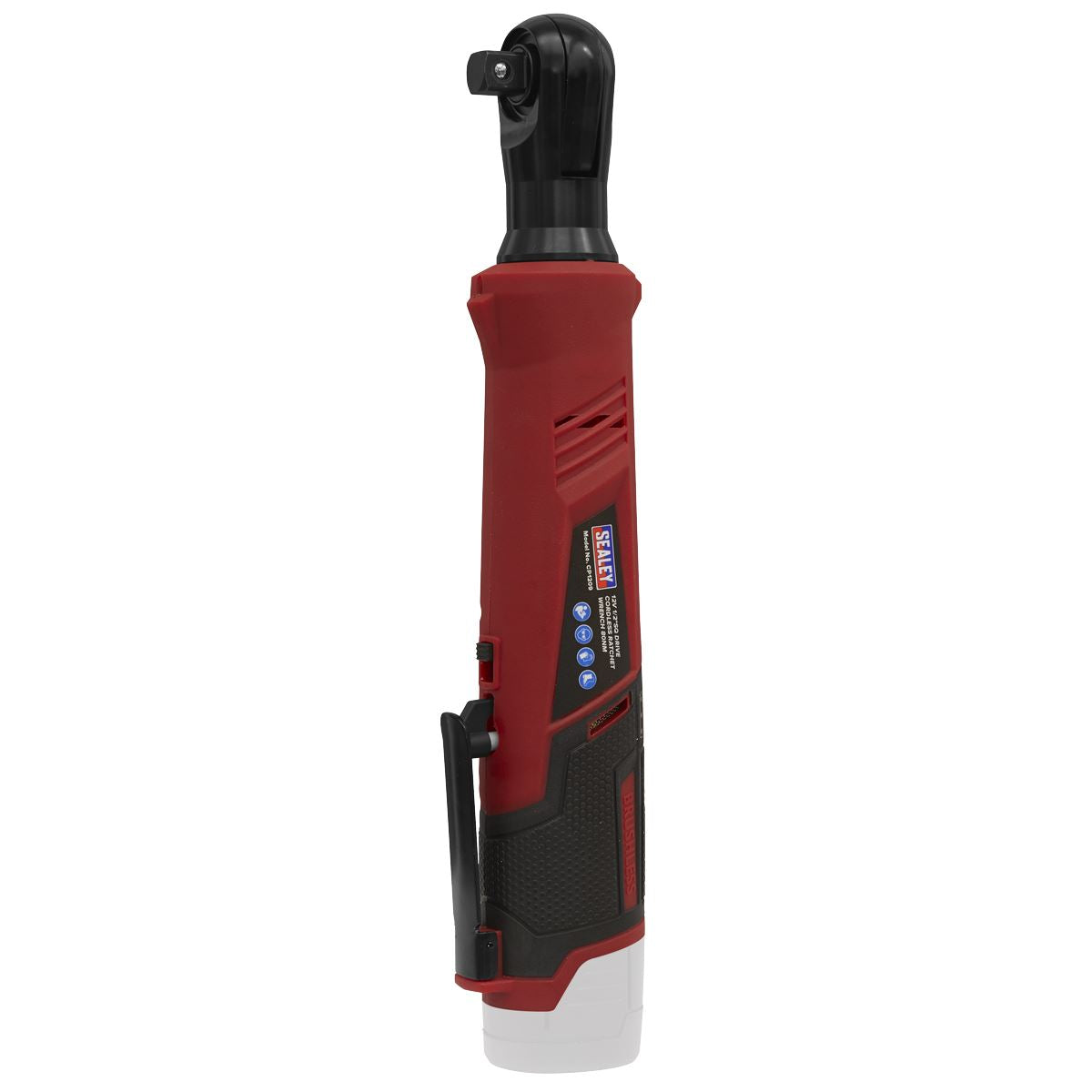 Sealey CP1209 Cordless Ratchet Wrench 1/2"Sq Drive 12V SV12 Series - Body Only Sealey