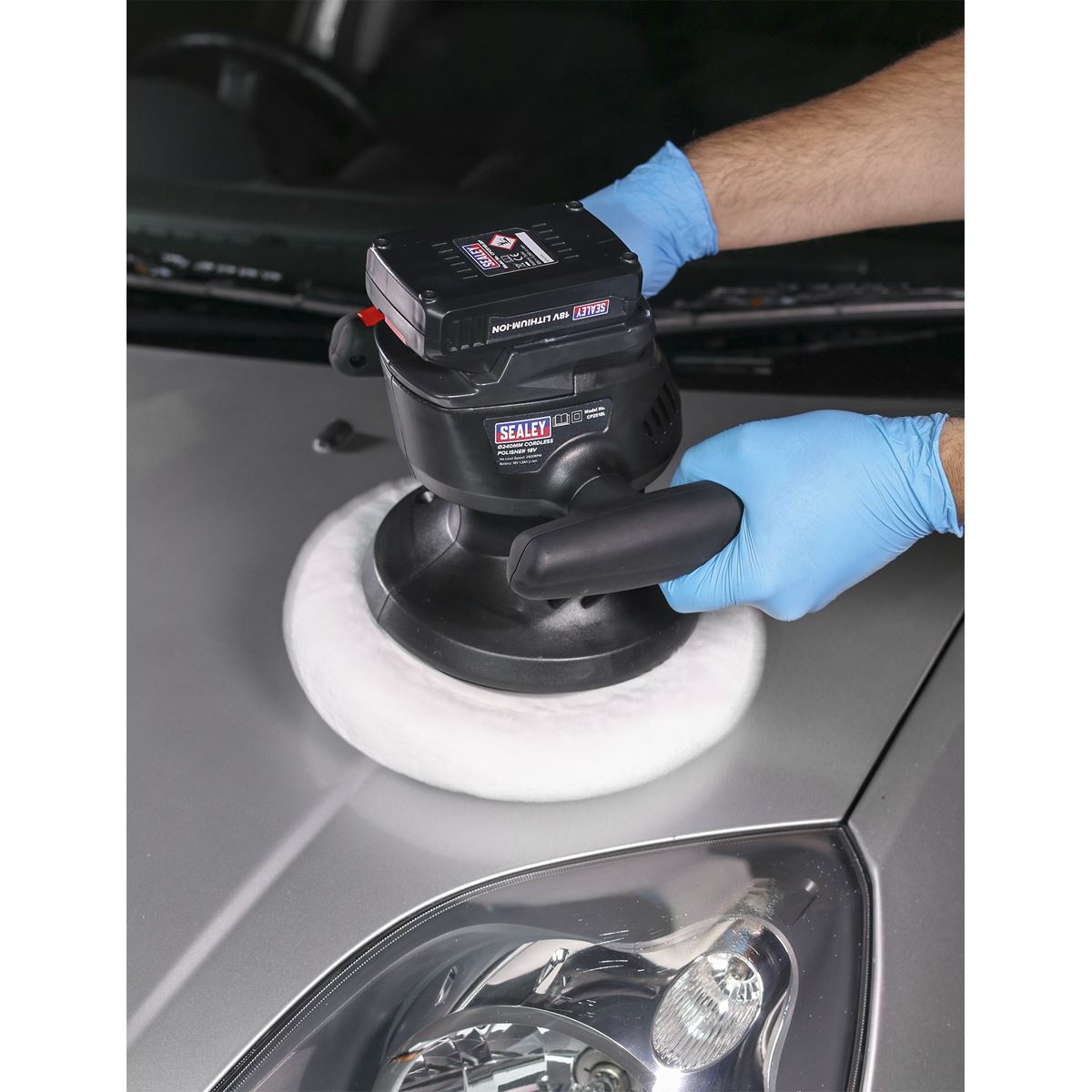 Sealey CP2518L Cordless Polisher Ø240mm 18V Lithium-ion Sealey