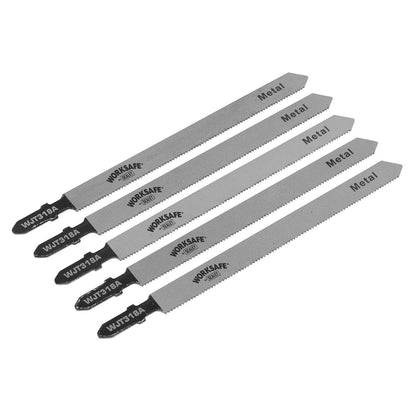 Sealey WJT318A Jigsaw Blade Metal 105mm 21tpi - Pack of 5 Sealey