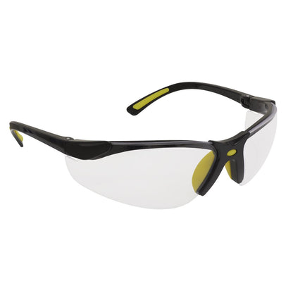 Sealey 9213 Zante Style Clear Safety Glasses with Flexi Arms Sealey