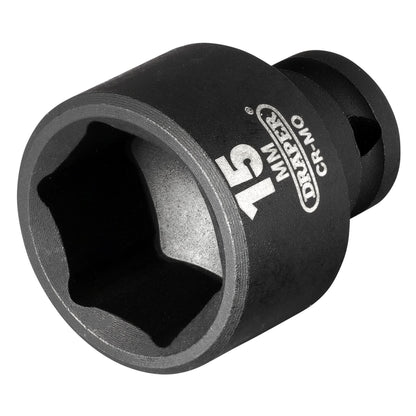 Draper 05062 Expert HI-TORQ® 6 Point Impact Socket 1/4" Sq. Dr. 15mm Draper