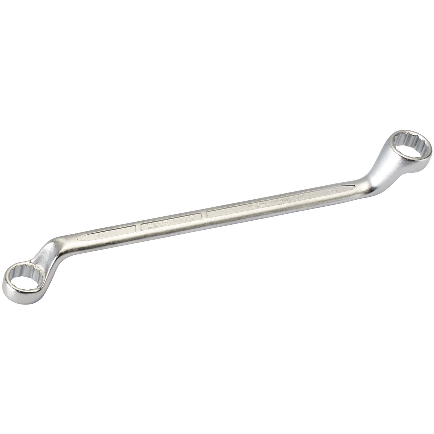 Elora 06218 Deep Crank Metric Ring Spanner 17 x 19mm Elora