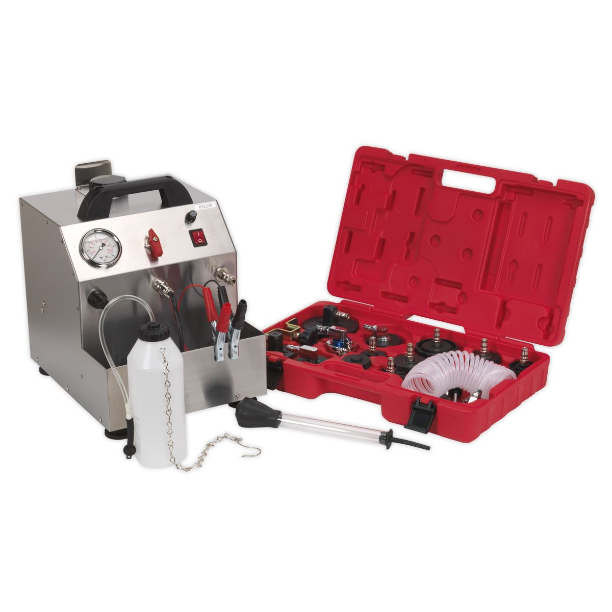 Sealey VS0207 Brake & Clutch Pressure Bleeder Kit 12V Sealey