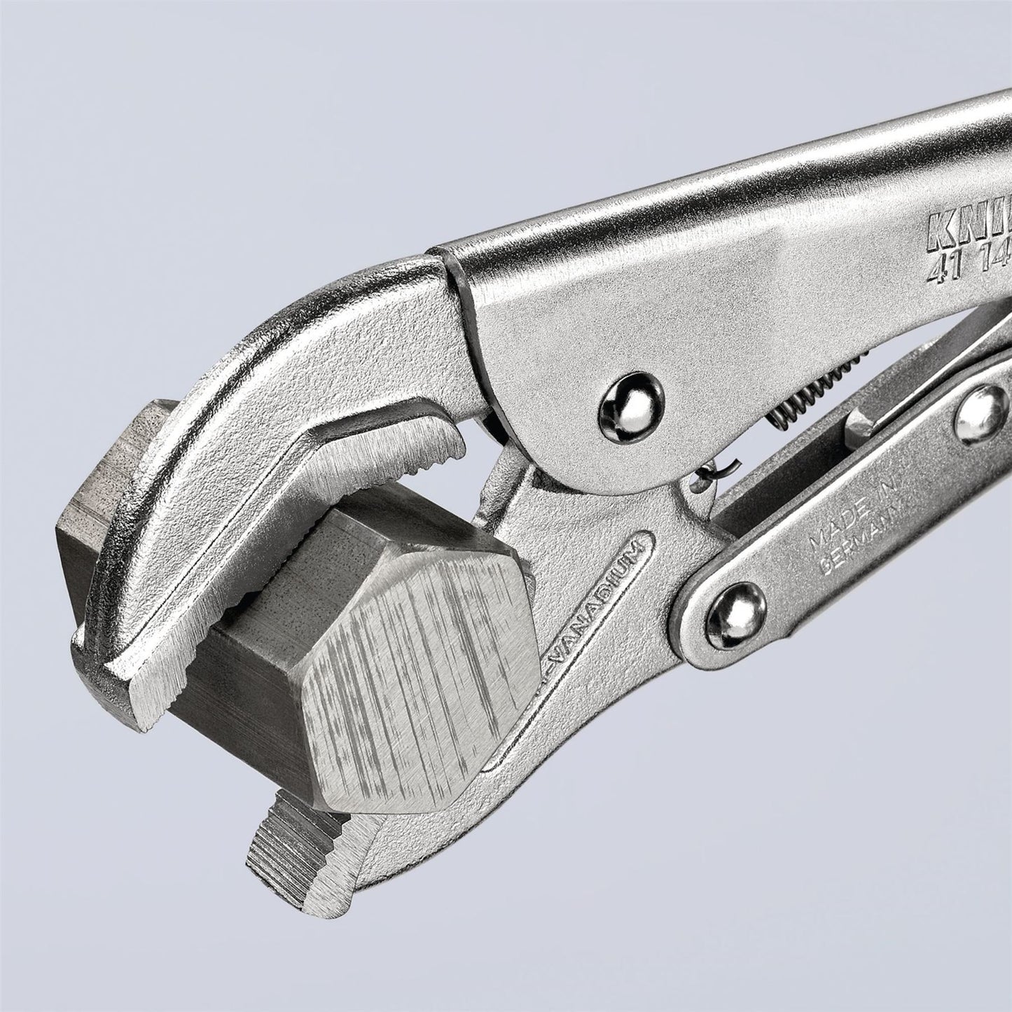 Knipex 49176 41 14 250 Prism Jaw Self Grip Pliers 250mm Knipex