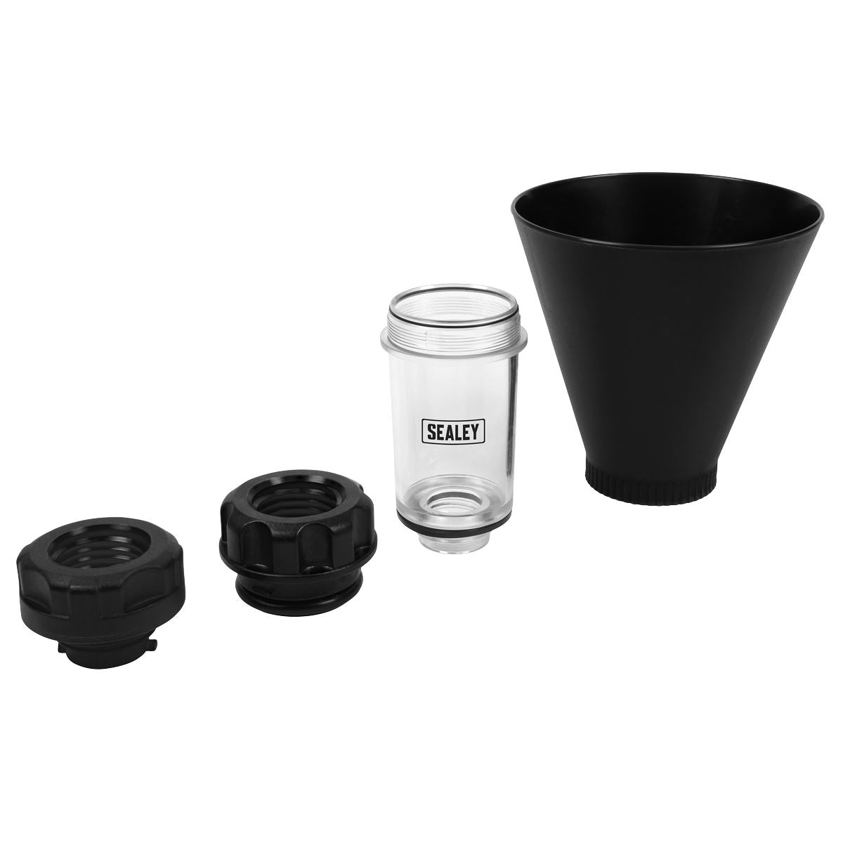 Sealey VS7102 Engine Oil Funnel Set 4pc - Renault Nissan Sealey