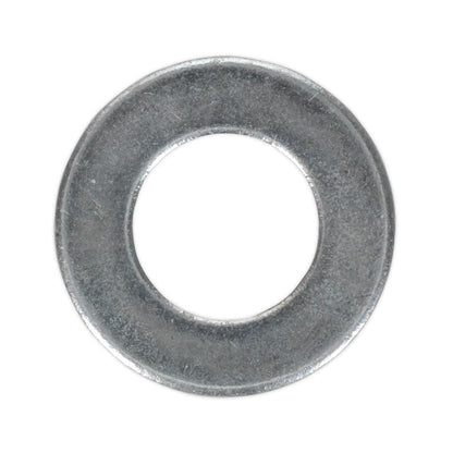 Sealey FWA1224 Flat Washer DIN 125 M12 x 24mm Form A Zinc Pack of 100 Sealey