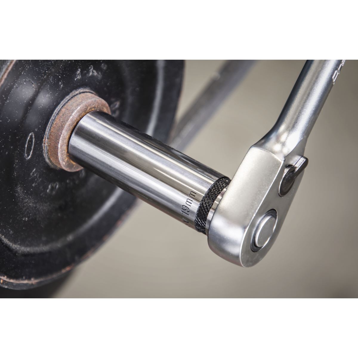 Sealey AK7995 Socket Set Deep 13pc 1/2"Sq Drive Metric - Premier Black Sealey