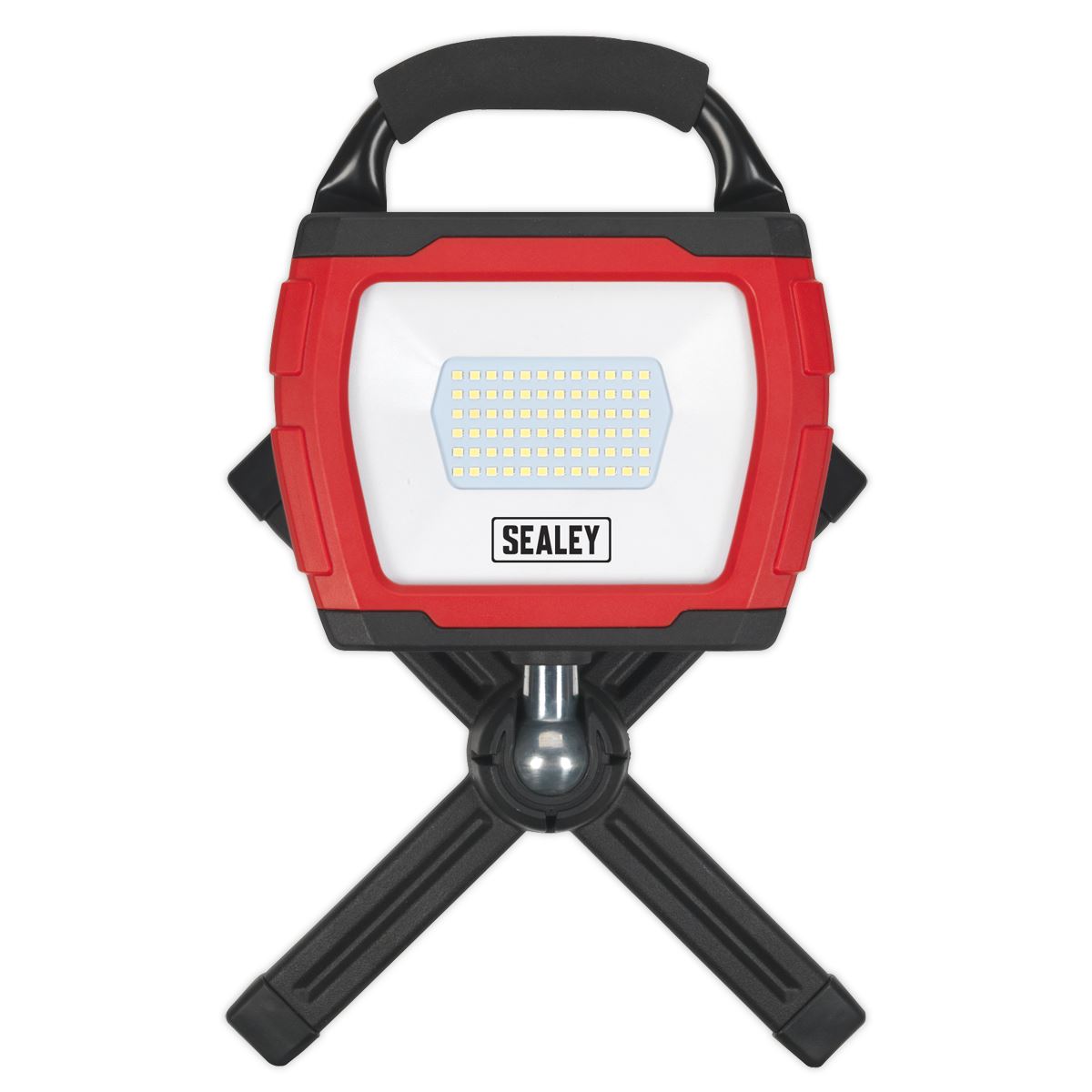 Sealey LED360FR Rechargeable 360° Floodlight 36W SMD LED Portable Red Lithium-ion Sealey