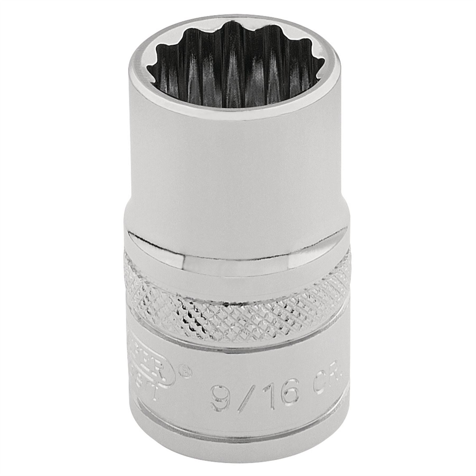 Draper 49457 HI-TORQ® 12 Point Socket 3/8" Sq. Dr. 9/16" Draper