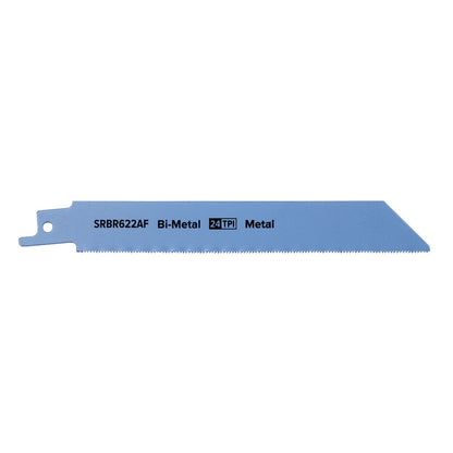 Sealey SRBR622AF Reciprocating Saw Blade Metal 150mm 24tpi - Pack of 5 Sealey