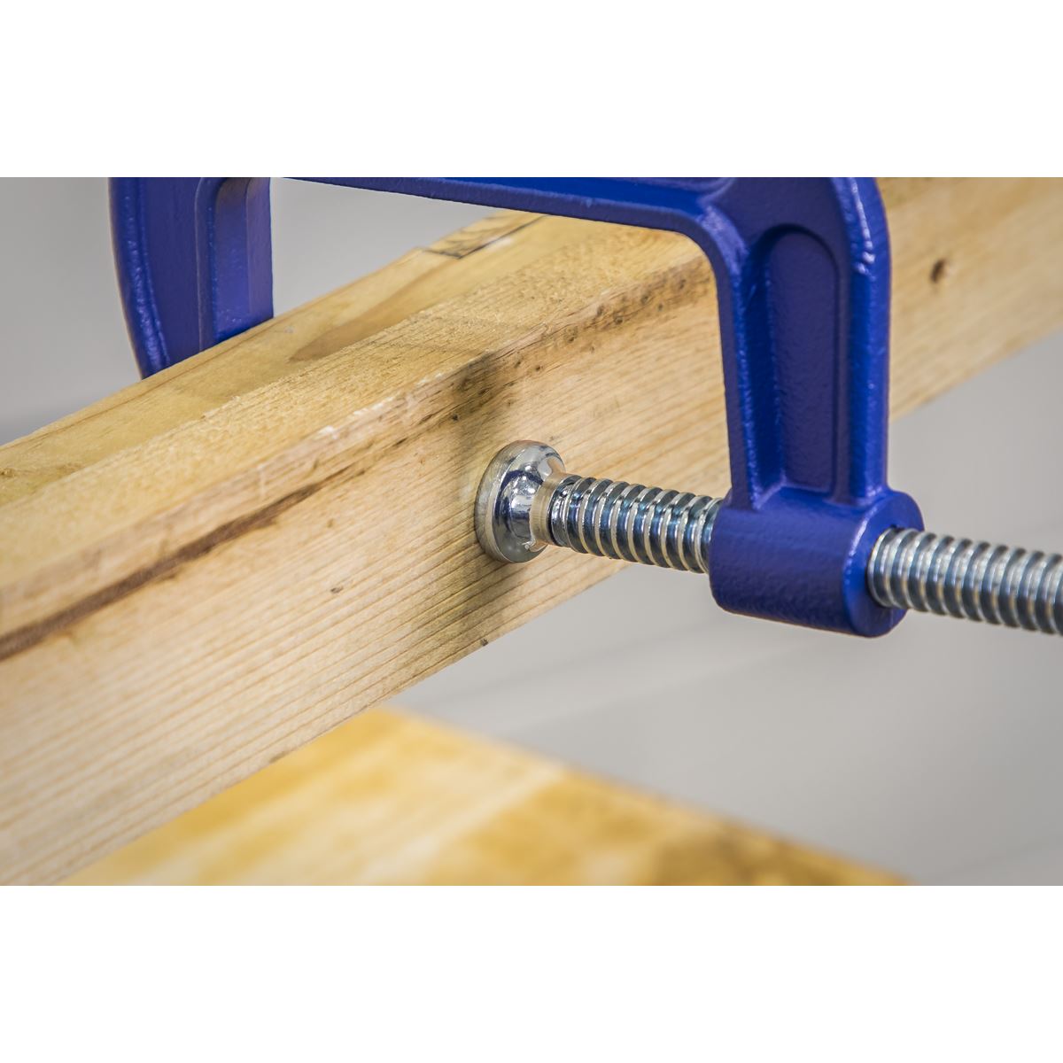 Sealey AK60034 G-Clamp 75mm - Pack of 4 Sealey