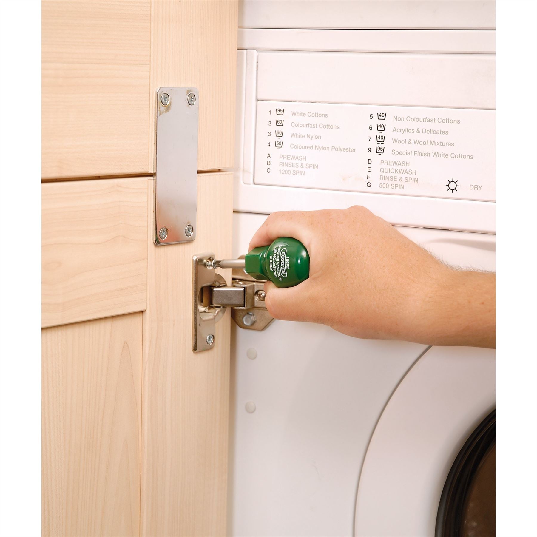 Draper 22357 PZ Type Cabinet Pattern Chubby Screwdriver No.2 x 38mm Sold Loose Draper