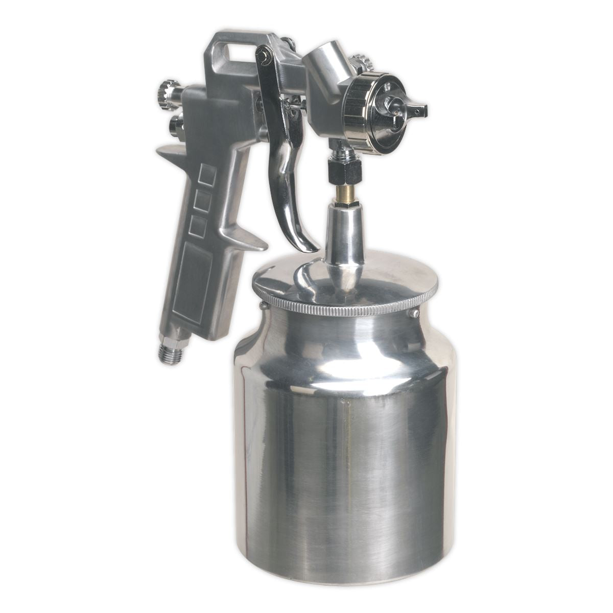 Sealey SSG2 Spray Gun Suction Feed General-Purpose - 1.5mm Set-Up Sealey