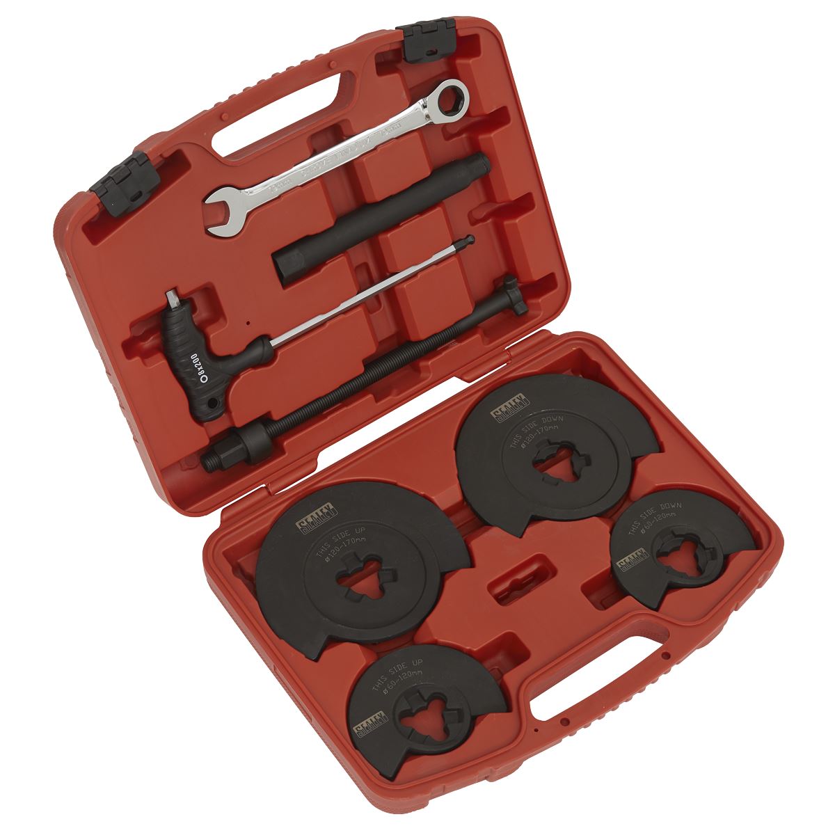 Sealey RE2281 Coil Spring Compressor - Wishbone Suspension 1000kg Sealey