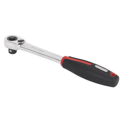 Sealey AK8982 Ratchet Wrench 1/2"Sq Drive Compact Head 72-Tooth Flip Reverse Premier Platinum Sealey