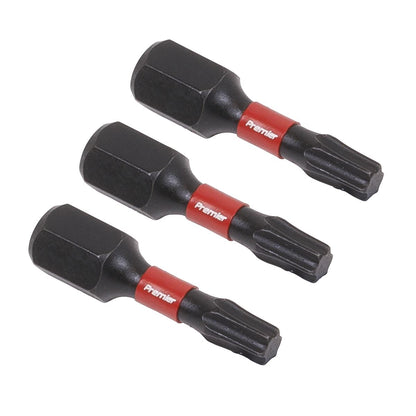 Sealey AK8217 TRX-Star* T20 Impact Power Tool Bits 25mm - 3pc Sealey
