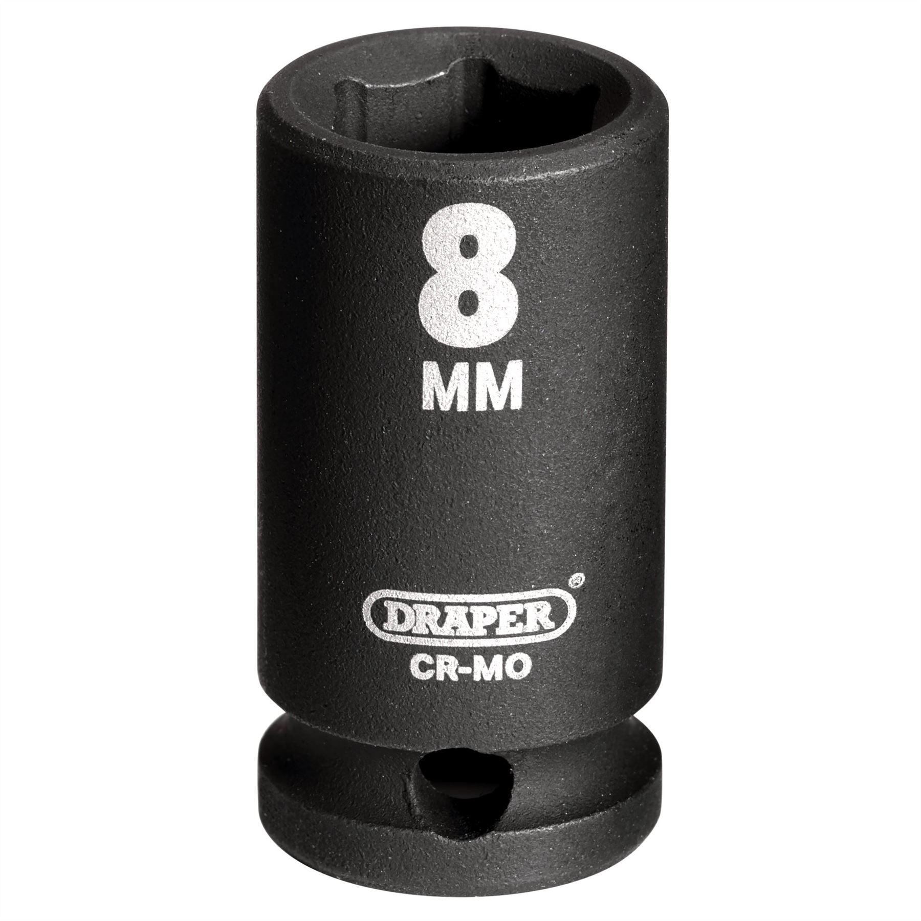 Draper 05012 Expert HI-TORQ® 6 Point Impact Socket 1/4" Sq. Dr. 8mm Draper