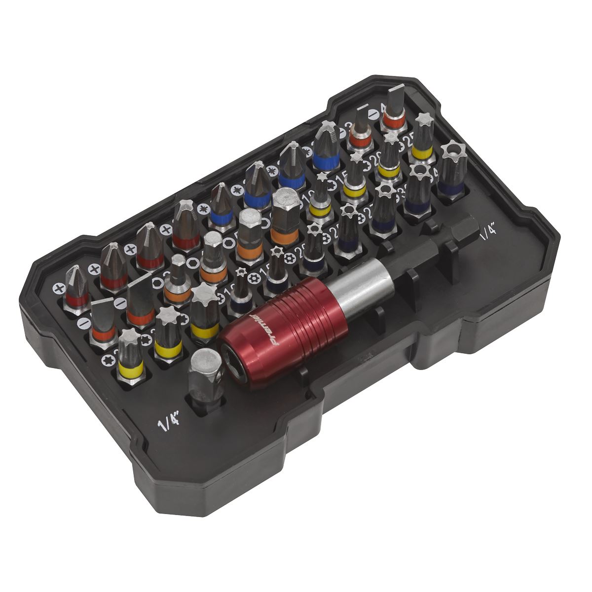 Sealey AK2110 Colour-Coded Bit Set 32pc Sealey